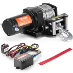 Elektrivints ATV UTV 1360,8 kg terastross IP55 veekindel juhtmega juhtimine, 1361 kg