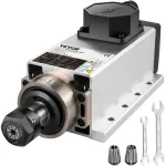 &Otilde;hkjahutusega spindlimootor 2,2 kW CNC spindlimootor 220 V ruudukujuline &otilde;hkjahutusega
