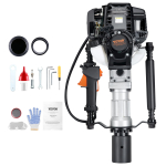 37,77 cm&sup3; bensiinimootoriga T-posti ramm, 70 mm, 1000 W