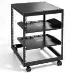 12U avatud raamiga serveririiul, 101,6 cm