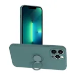 Kaitse&uuml;mbris iPhone 13 Pro Max &ndash; SILICONE RING, roheline