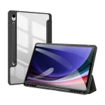 Tahvelarvuti&uuml;mbris Samsung Galaxy Tab S9 &ndash; Dux Ducis Toby puutepliiatsitaskuga, must