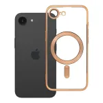 Electro Mag Cover MagSafe &uuml;mbris mudelile Apple iPhone 16e &ndash; kuldne