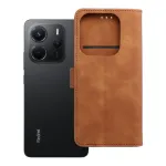 Tender Book klapp&uuml;mbris Xiaomi Redmi Note 14 5G &ndash; pruun