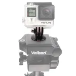 Spordikaamera kinnitus GoPro kolmjalg&uuml;hendusega, must