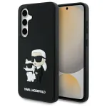 Kaitsekaas Samsung Galaxy S24 FE &ndash; Karl Lagerfeld 3D Rubber Karl&Choupette, must