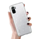Crystal Glitter &uuml;mbris mudelile Xiaomi Redmi Note 10 Pro/Note 10 Pro Max h&otilde;bedane