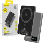Akupank Blavec BJ-03 5000 mAh, 22,5 W, MagSafe 3-in-1, hall alumiinium