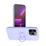 Kaitse&uuml;mbris iPhone 13 Pro &ndash; SILICONE RING, lilla