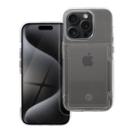 Kaitse&uuml;mbris iPhone 15 Pro &ndash; FORCELL F-PROTECT Crystal Pocket, l&auml;bipaistev