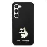 Karl Lagerfeld Silicone Choupette &uuml;mbris Samsung Galaxy S23, must
