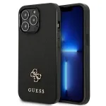 Kaitse&uuml;mbris iPhone 13 Pro / 13 6.1" &ndash; Guess Saffiano 4G Small Metal Logo, must