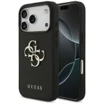 Kaitse&uuml;mbris iPhone 17 Pro &ndash; Guess Grained Big 4G & Classic Logo, must