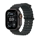 Apple Watch Ultra 3 GPS + Cellular 49 mm, melns titāns, melna Ocean Band