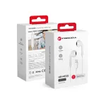 Forcell Lightning k&otilde;rvaklapid Apple iPhone seadmetele, valged