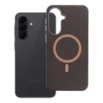 Gentleman Mag Cover MagSafe &uuml;mbris mudelile Samsung Galaxy A37 &ndash; pruun