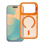 Forcell F-Protect Shadow Stand Premium MagSafe &uuml;mbris Apple iPhone 17 Pro Max / 18 Pro Max &ndash; oranž