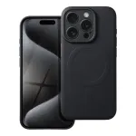 Kaitse&uuml;mbris iPhone 15 Pro &ndash; Silicone Mag MagSafe&rsquo;i &uuml;hilduvusega, must