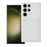 Kaitse&uuml;mbris Samsung S23 Ultra &ndash; CARD, valge