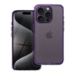 Kaitse&uuml;mbris iPhone 16 hele &ndash; MATRIX CLEAR, lilla