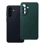 Silicone Mag Cover MagSafe &uuml;mbris Samsung Galaxy A57 &ndash; roheline