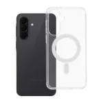 Clear Mag Cover (MID) MagSafe &uuml;mbris Samsung Galaxy A37 &ndash; l&auml;bipaistev