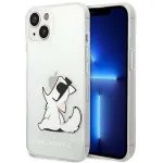 Kaitse&uuml;mbris iPhone 14 Plus 6.7 "hardcase clear / transparent Choupette Fun &ndash; Karl Lagerfeld KLHCP14MCFNRC