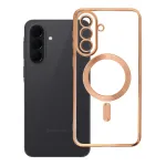 Electro Mag Cover MagSafe &uuml;mbris mudelile Samsung Galaxy A37 &ndash; kuldne