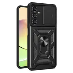 Hybrid Armor Camshield kaitse&uuml;mbris Samsung Galaxy M54 kaamerakaitsega, must