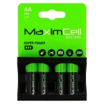 MaximCell LR6 AA leelispatareid &ndash; 4 tk
