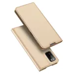Samsung Galaxy A03s kaitse&uuml;mbris kuldne &ndash; Dux Ducis Skin Pro raamat-t&uuml;&uuml;pi &uuml;mbris