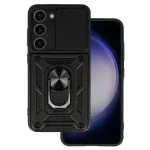 Kaitse&uuml;mbris Samsung Galaxy S23 Plus &ndash; Slide Camera Armor, must