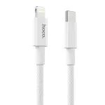 HOCO X56 USB-C&ndash;Lightning kaabel, PD 20 W, 1 m, valge
