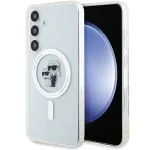 Kaitse&uuml;mbris Samsung Galaxy S24 &ndash; Karl Lagerfeld IML Karl&Choupette MagSafe, l&auml;bipaistev
