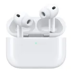 Apple AirPods Pro 3 ar MagSafe USB-C uzlādes futlāri, baltas