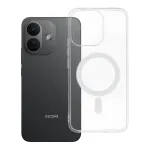 Case for Xiaomi Redmi Note 17 Pro 5G Clear Case 2 mm Mag Cover compatible with MagSafe (camera protection) transparent