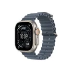 Apple Watch Ultra 3 GPS + Cellular 49 mm, dabisks titāns, zila Ocean Band