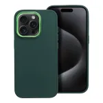 Kaitse&uuml;mbris iPhone 15 Pro &ndash; FRAME, roheline