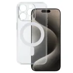 Kaitse&uuml;mbris iPhone 15 Pro &ndash; TEL PROTECT MagSilicone, l&auml;bipaistev