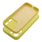 Kaitse&uuml;mbris iPhone 16 Plus sidrunikollane &ndash; SILICONE 2mm