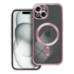 Kaitse&uuml;mbris iPhone 15 &ndash; Electro Mag Cover MagSafe, roosakuldne