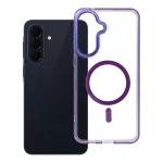 Frame Clear Hybrid Mag Cover MagSafe &uuml;mbris Samsung Galaxy A57 &ndash; lilla