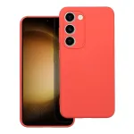 Samsung S23 kaitse&uuml;mbris, virsikutooni &ndash; SILIKOON