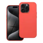Kaitse&uuml;mbris iPhone 15 Pro virsikuv&auml;rvi &ndash; SILIKOON