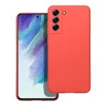 Kaitse&uuml;mbris Samsung S21 FE virsikuv&auml;rvi &ndash; SILIKOON
