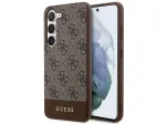 Kaitse&uuml;mbris Samsung S24 GUHCS24SG4GLBR (4G Bottom Stripe) &ndash; GUESS, pruun