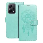 MEZZO klapp&uuml;mbris mudelile XIAOMI Redmi NOTE 12 PRO Plus 5G unen&auml;op&uuml;&uuml;dja roheline