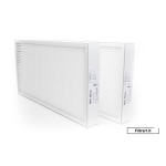 Blauberg KOMFORT ROTO EC SE400 filtrid (436&times;196&times;40), G4 + G4 / F7 + G4 filtrikomplekt &mdash; Standardne (G4+G4)