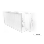 Komfovent Domekt R 400 V filtrid (kuni 2020-10) (450&times;210&times;46), F7 + M5 / M5 + M5 filtrikomplekt &mdash; Standardne (M5+M5)