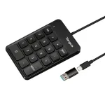 Targus Numeric EcoSmart numbriklahvistik, juhtmega, must